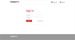 Desktop Screenshot of mail.tinext.com